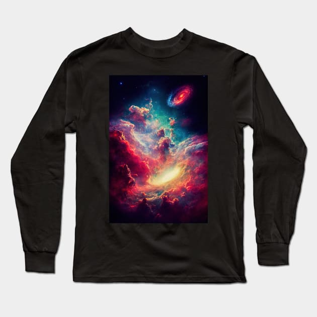 The Unknown Universe Series Long Sleeve T-Shirt by VISIONARTIST